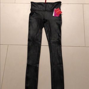 Leather Spanx Leggings